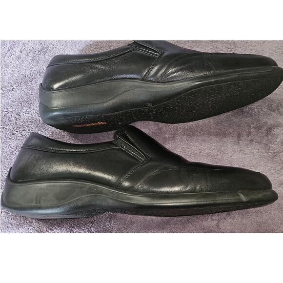 Bruno Magli Slip on Loafer Men's Size 7.5 Black Leather *Flawed‎ - Picture 3 of 9